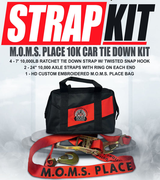 Car Tie Down Strap Kit