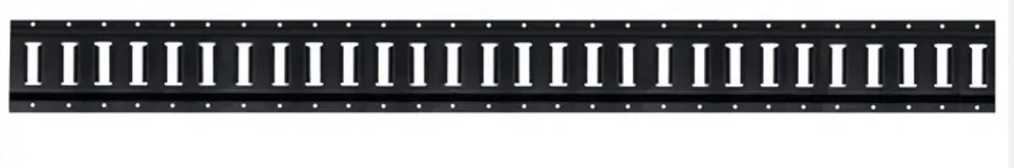 E-Track 10’ Length (Black)